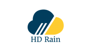 HD Rain Logo - Solution innovante de mesure et de prévision des précipitations - Vivinnov