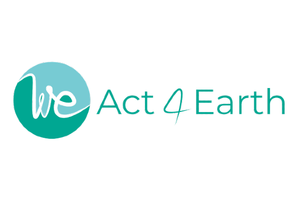 We Act for Eart Label Logo - Vivinov's Partner
